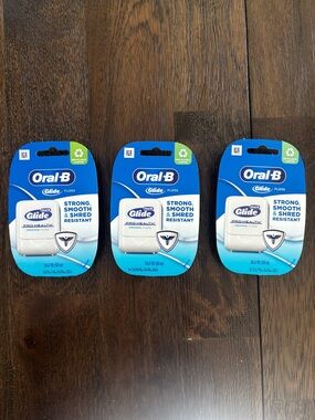 Oral-B Glide Pro-Health Original Dental Floss 3 Pack lot. Sealed